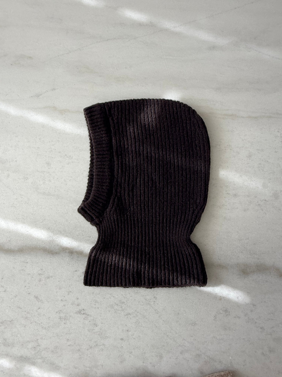 Billy Bamboo - Chunky Ribbed Wool Balaclava