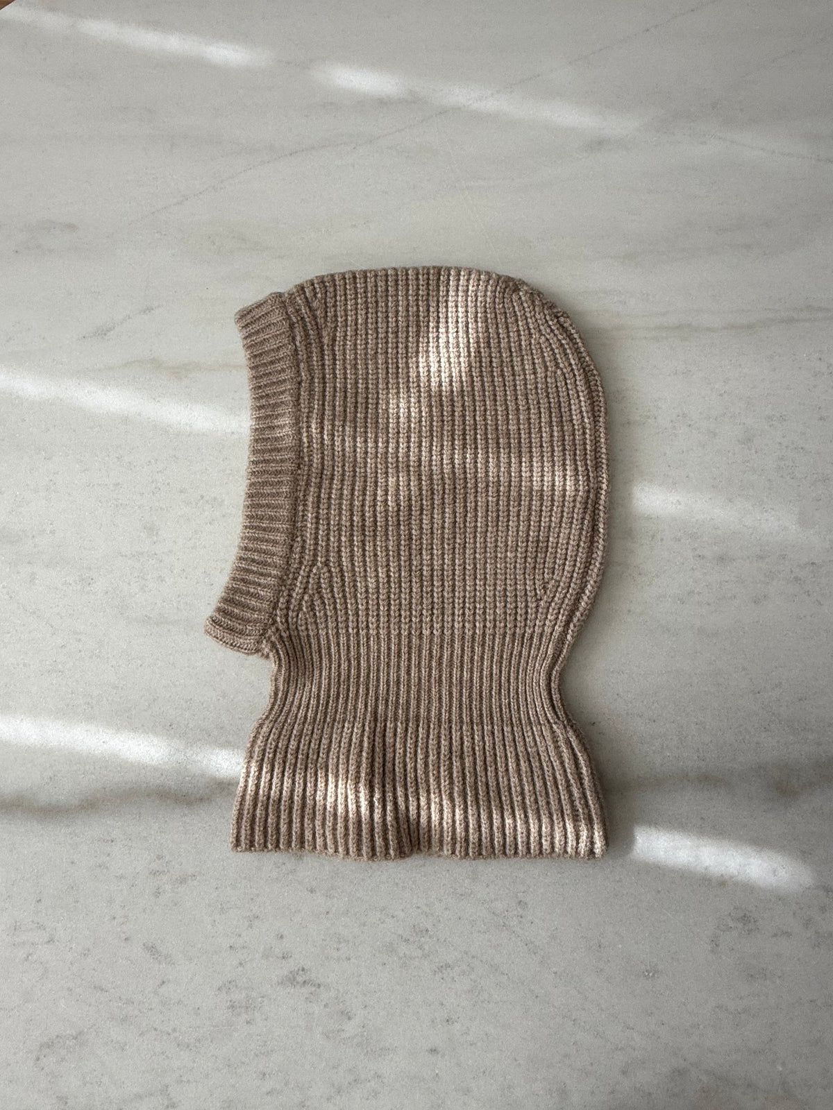 Billy Bamboo - Chunky Ribbed Wool Balaclava