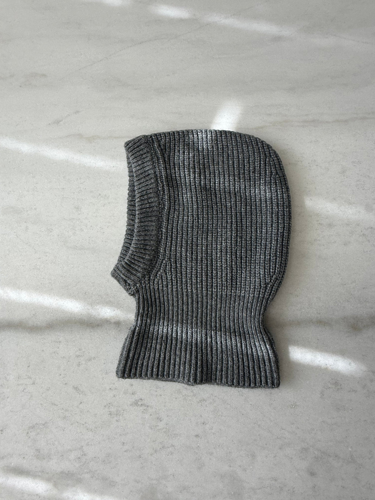 Billy Bamboo - Chunky Ribbed Wool Balaclava