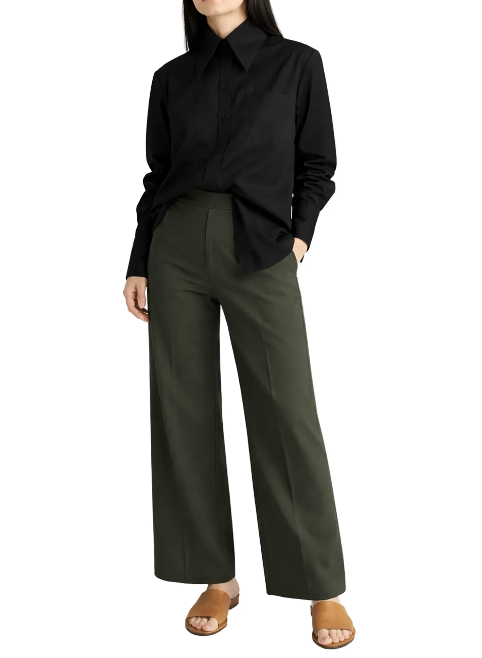 *Meg Big Collar Shirt
