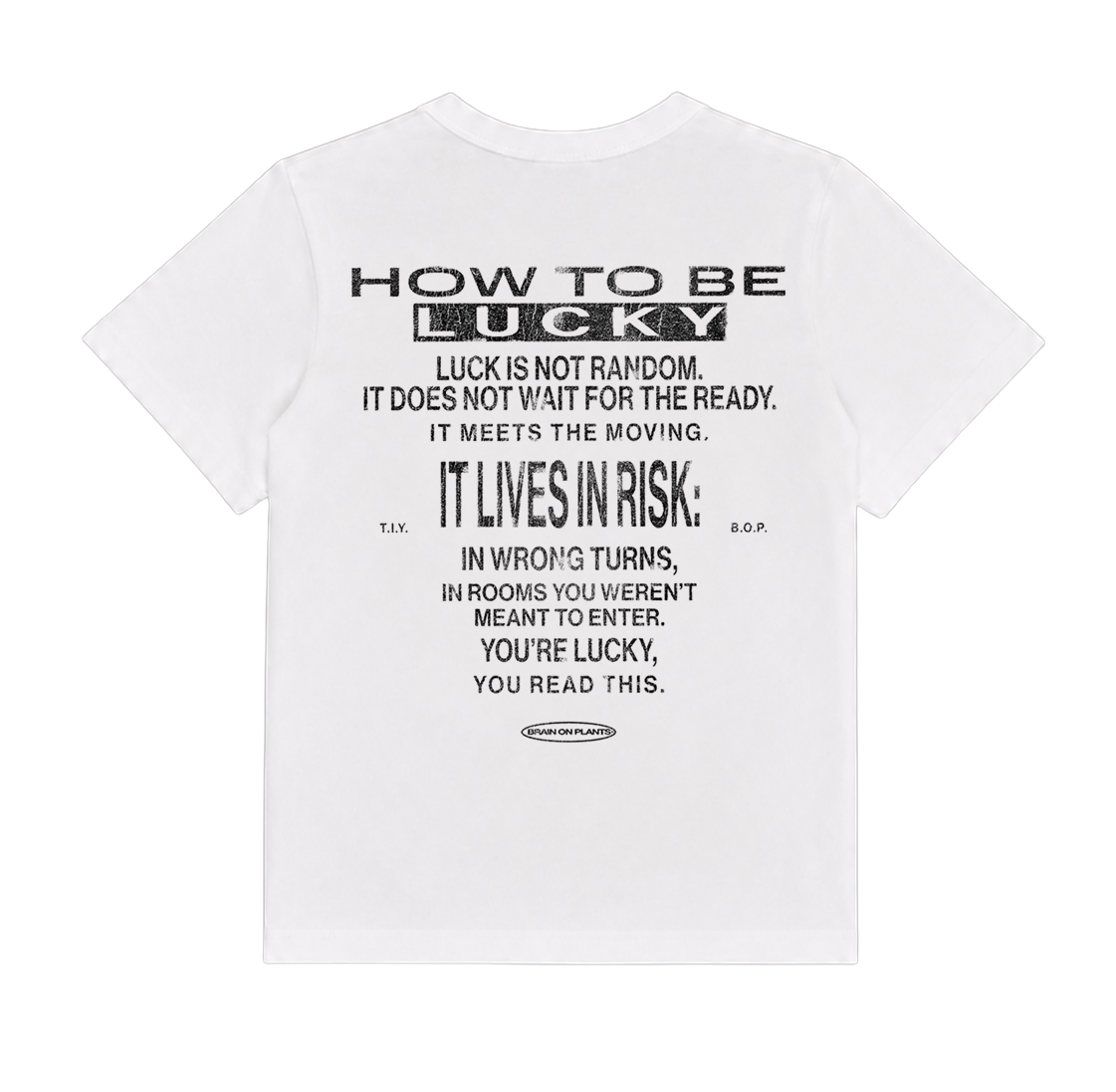 Brain Of Plant - Lucky Tee - Frock Toronto