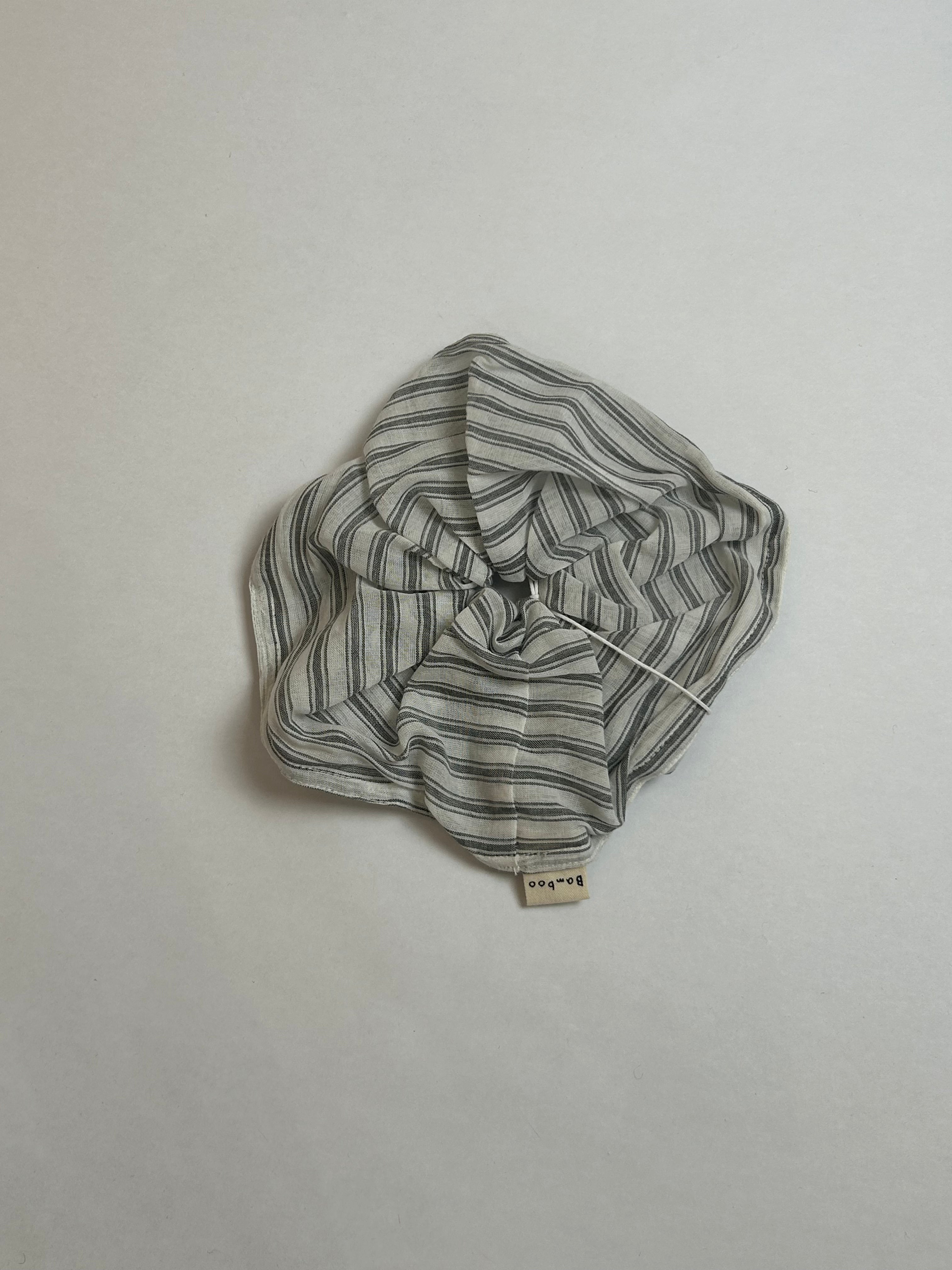 XXL Striped Cotton Scrunchie