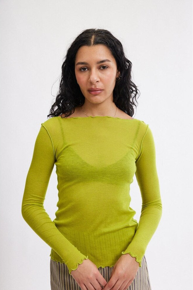 Eliza Faulkner - Jess Top Lime - Frock Toronto