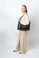 Lane Soft Structure Studs Tote Bag
