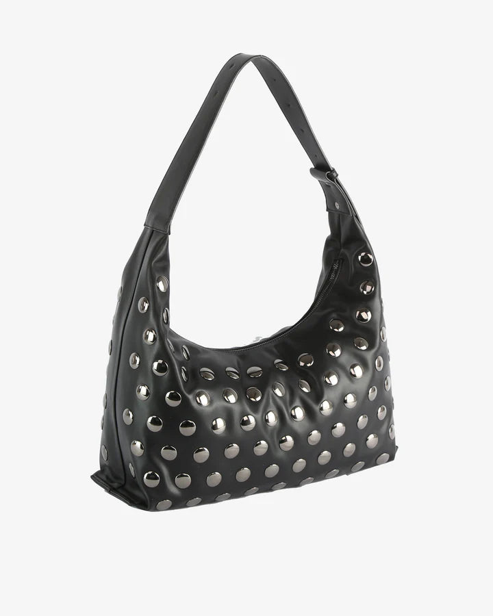 Lane Soft Structure Studs Tote Bag