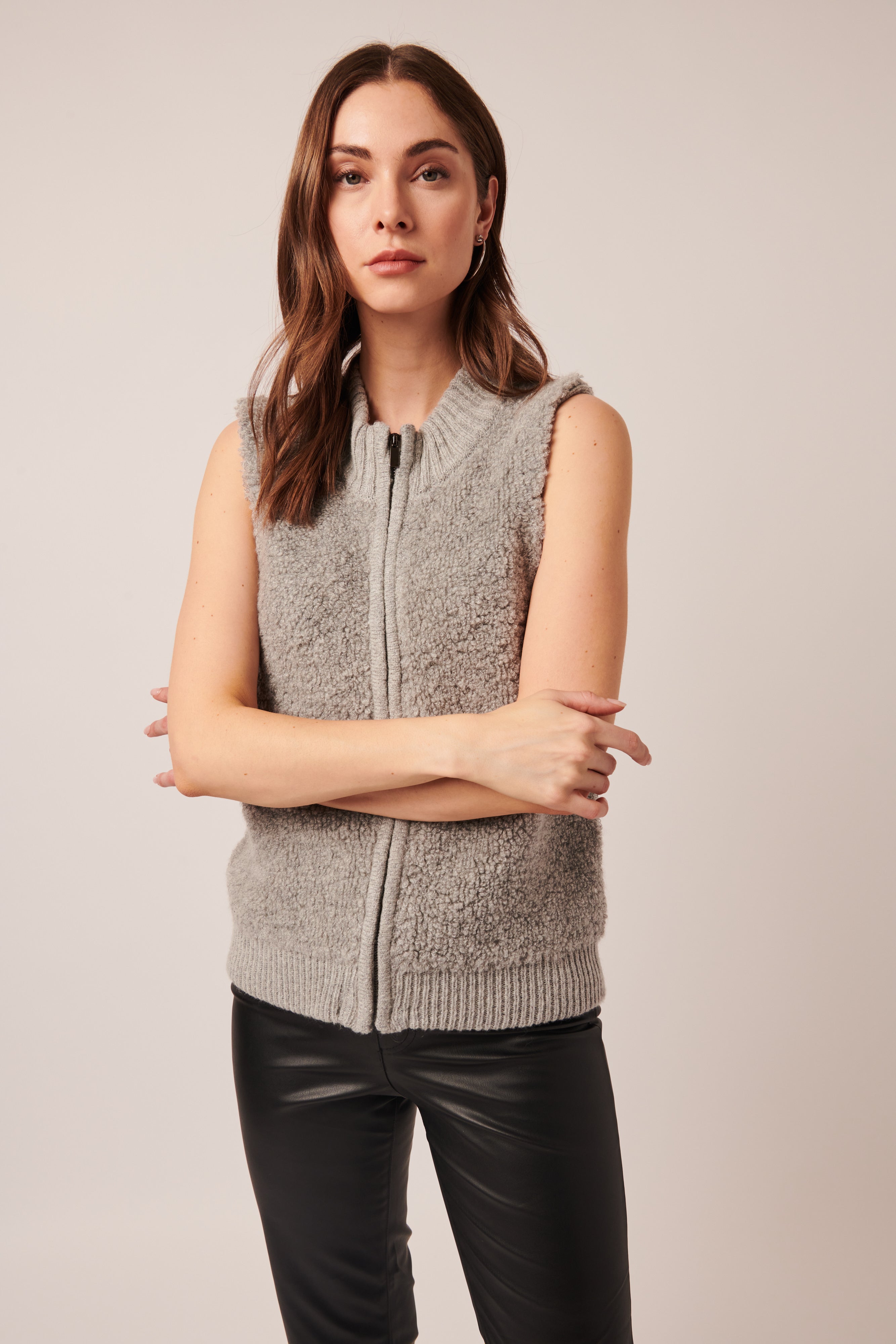 Josephine Zipper Vest