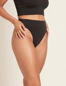 Lyolyte Ribbed High Leg Brief