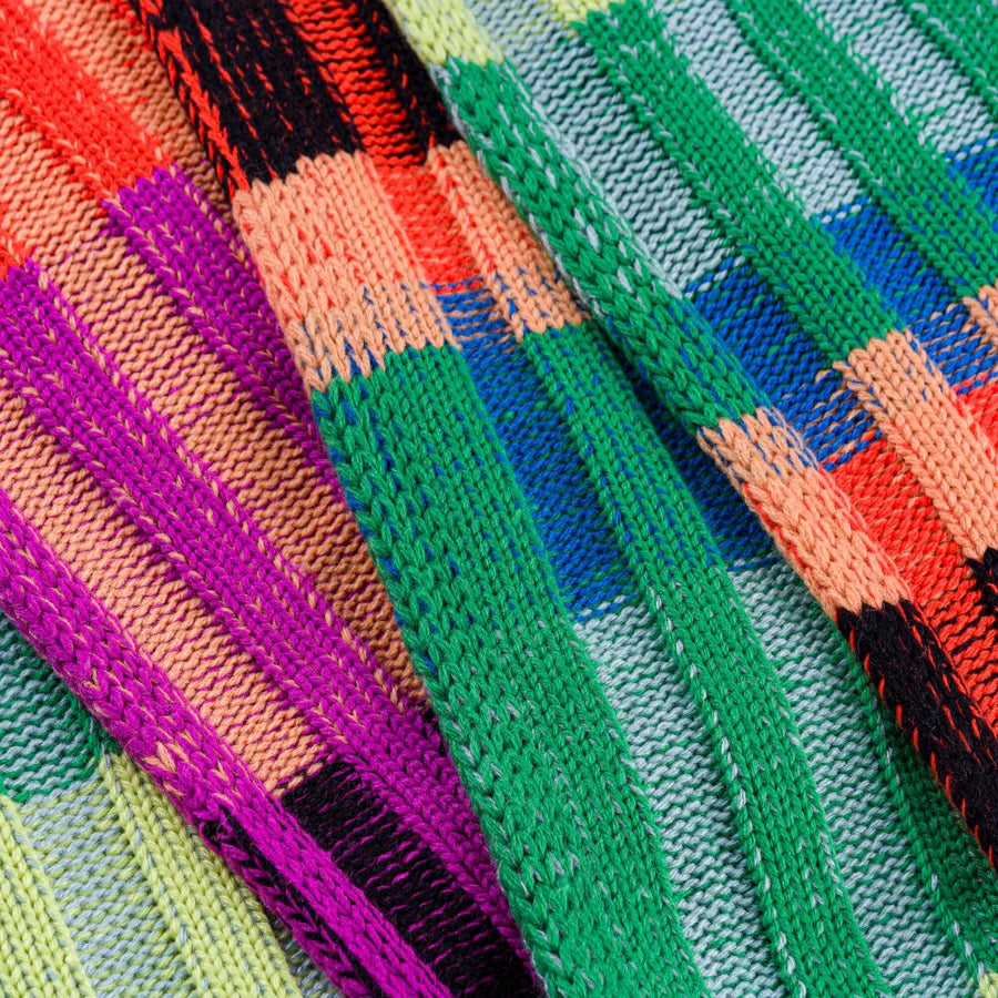 Mosaic Stripe Scarf - Frock Toronto