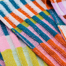 Mosaic Stripe Scarf - Frock Toronto