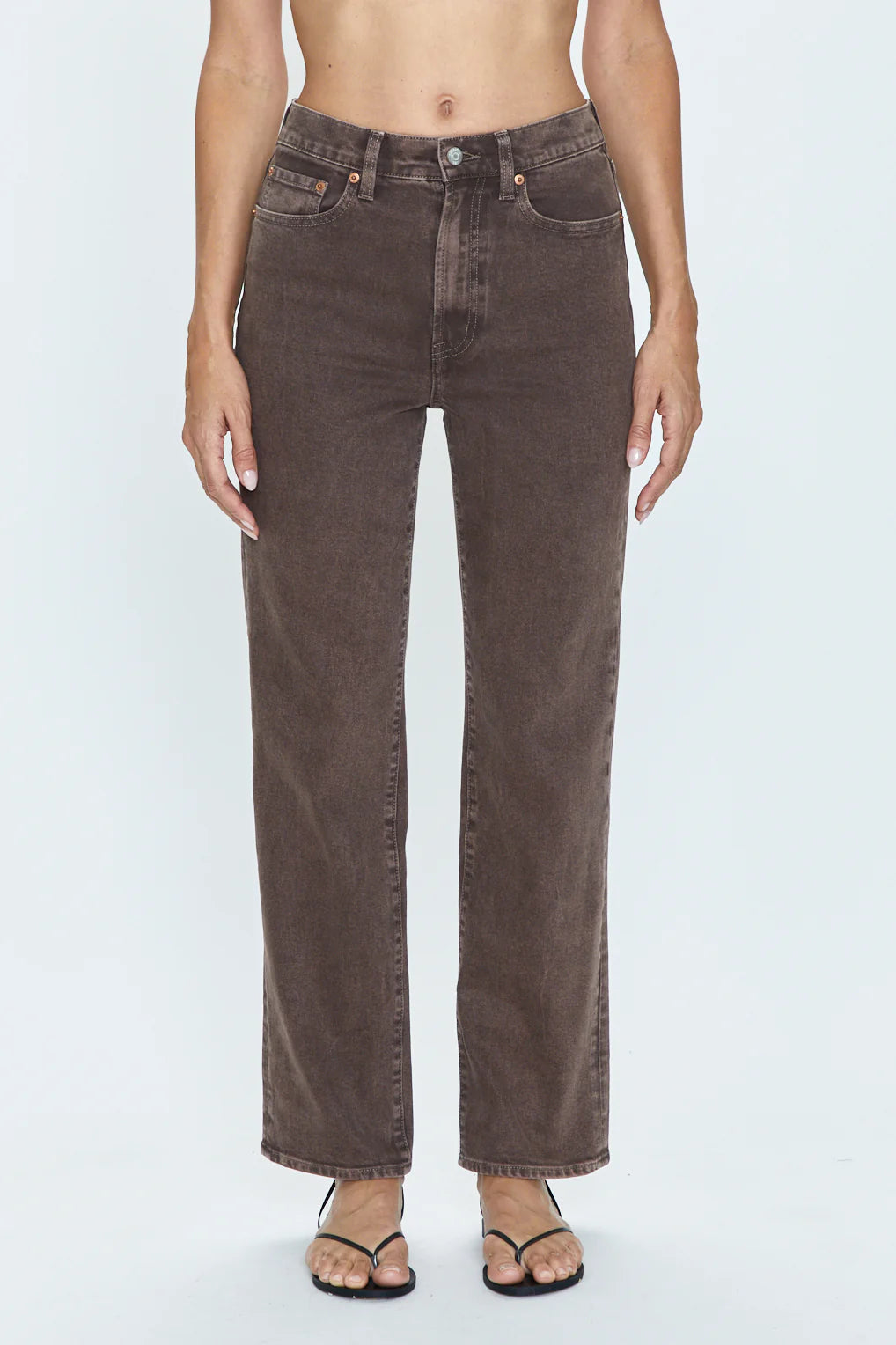 Cassie Super High Rise Straight Pant