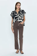 Cassie Super High Rise Straight Pant