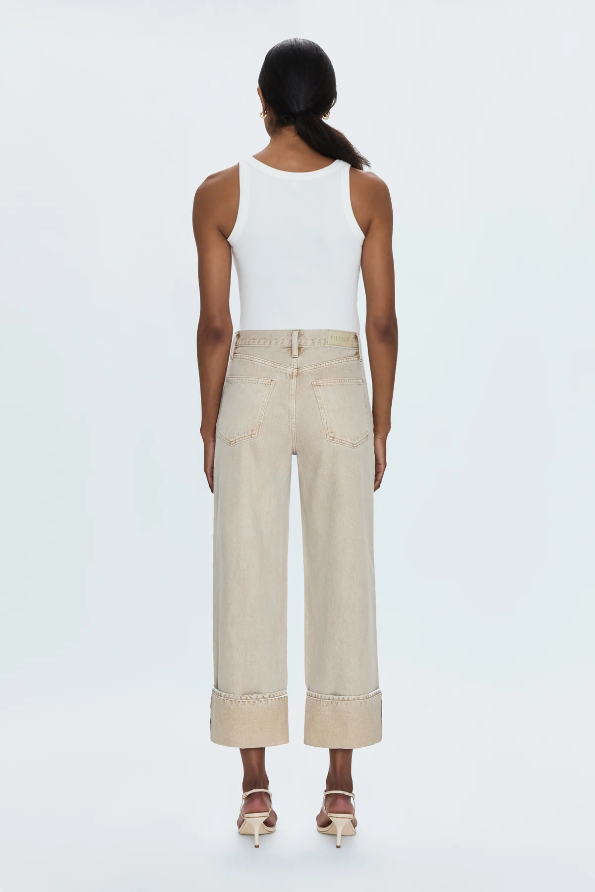 Ryder High Rise Cuffed Straight Pant