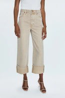 Ryder High Rise Cuffed Straight Pant