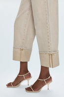 Ryder High Rise Cuffed Straight Pant