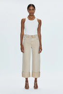 Ryder High Rise Cuffed Straight Pant