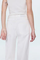 Tate High Rise Bowed Wide Leg Pant