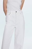 Tate High Rise Bowed Wide Leg Pant