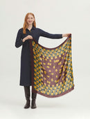 Tulips Garden Wool Blend Scarf