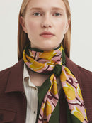 Tulips Garden Silk Scarf