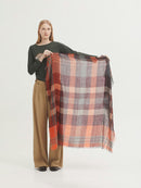Wool Check Scarf