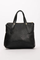 *Veinage -Leather handbag with crossbody strap Papineau - Frock Toronto