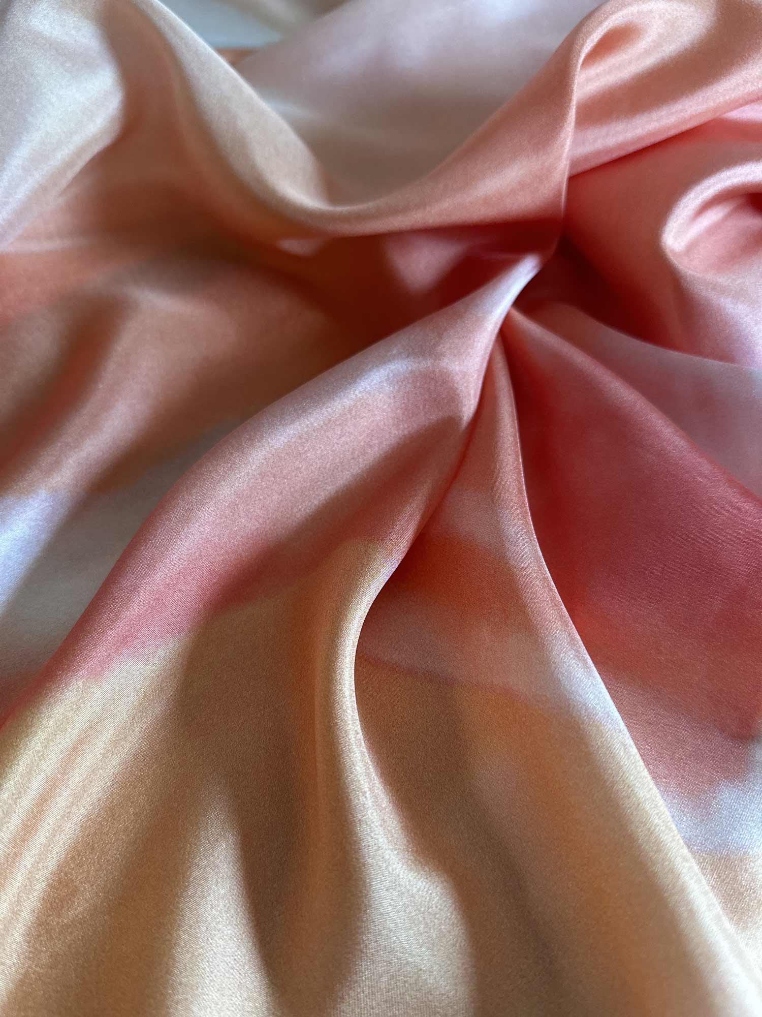 Flora Mundi  Silk Habotai Scarf