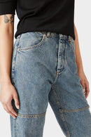Ash Double-Knee Jeans