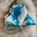 Large Sky Mandala  Silk Habotai Scarf