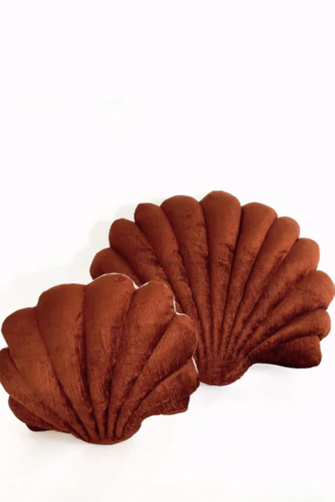 Small Velvet Shell Pillow