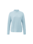 Ribbed Sweater With Turtleneck