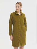 Micro Corduroy Shirt Dress