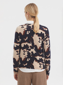 Printed Stain Horse Sweater