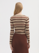 Striped Ribbed Sweater