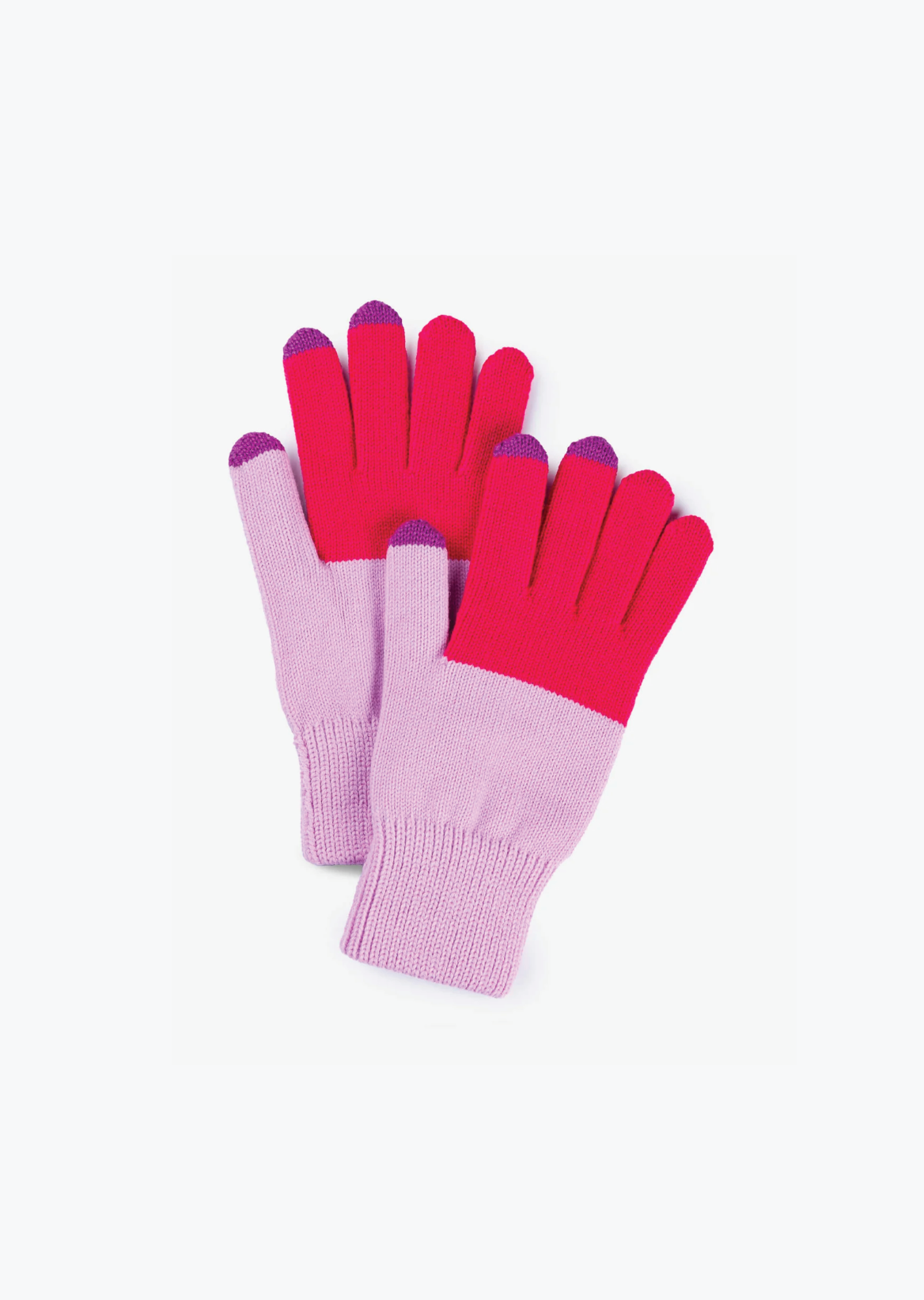 Colorblock Touchscreen Gloves