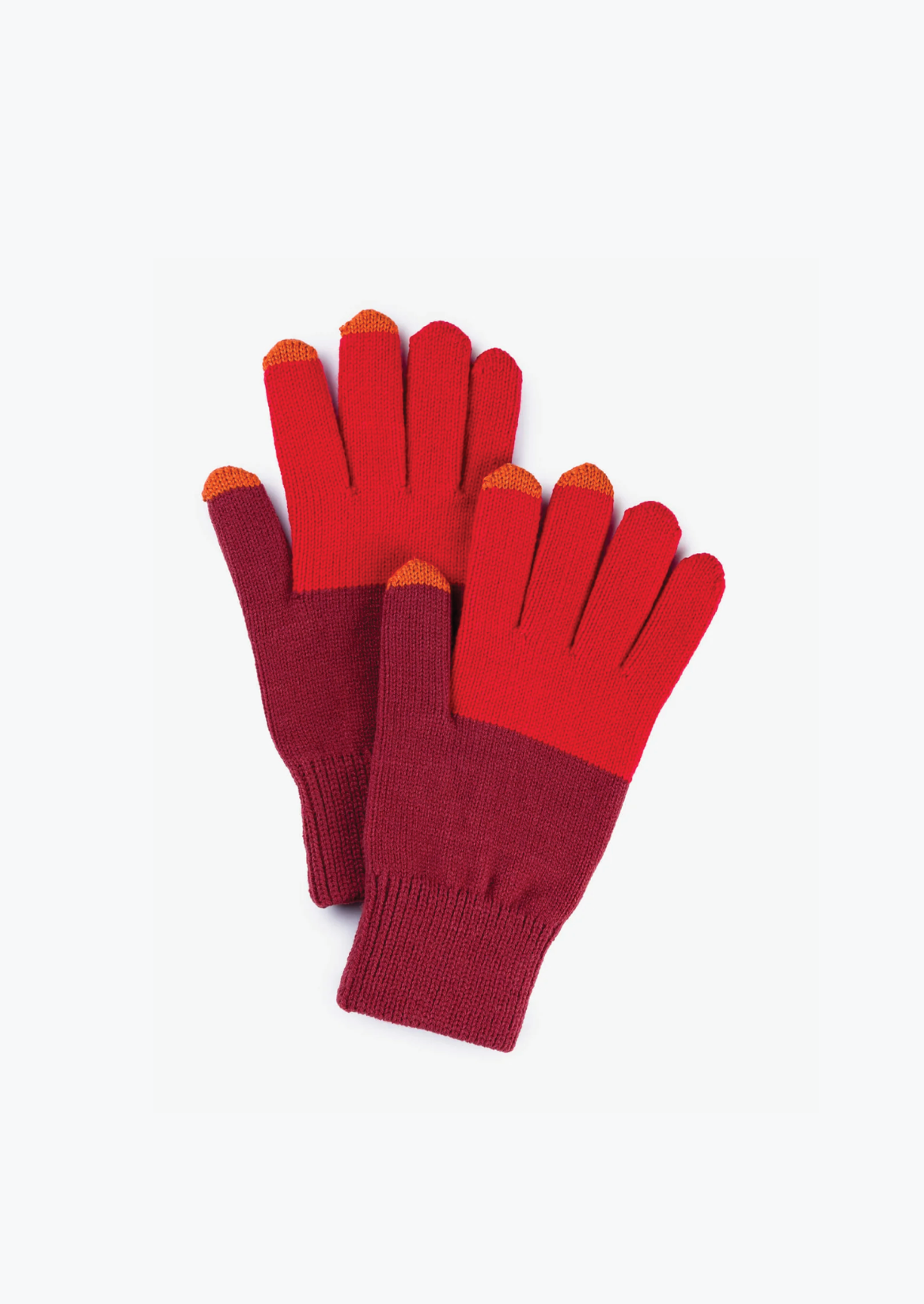 Colorblock Touchscreen Gloves