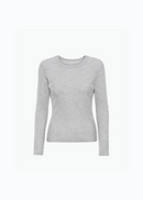 Women Organic Rib Long Sleeve T-Shirt