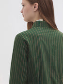 Two-Tone Woven Stripe Jacket