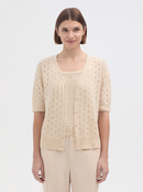 Openwork Cardigan