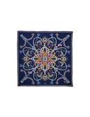 Heirloom Silk Square Maritime Navy