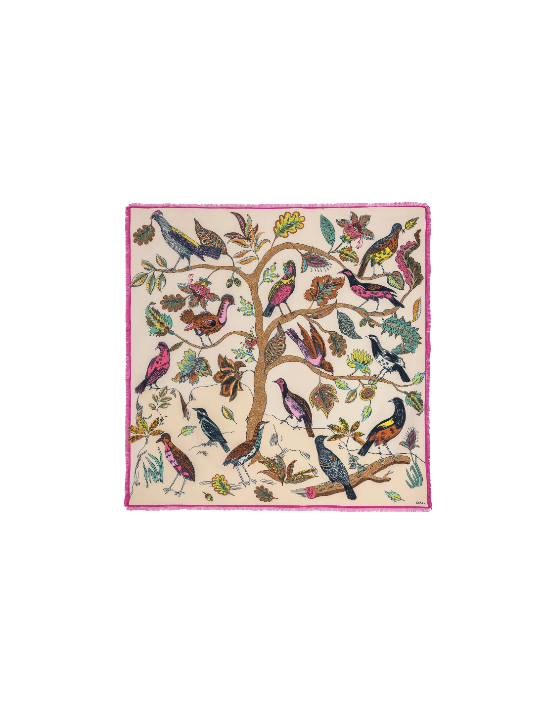 Park Visitors Oversized Square