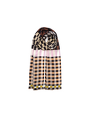 Checks Checks Silk Oblong