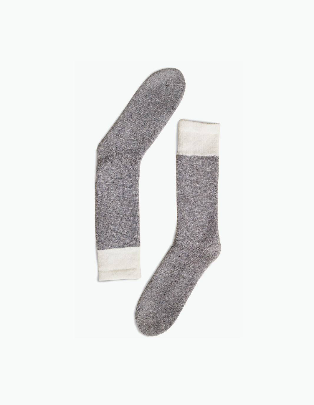Two-Tone Wool Socks