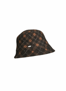 Camiyah Jacquard Plaid Cloche Hat