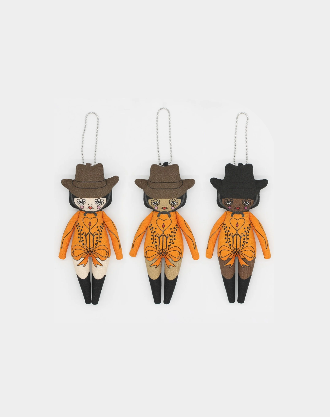 Cowgirl Doll Bag Charm