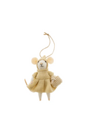 Felted Mouse Ornament