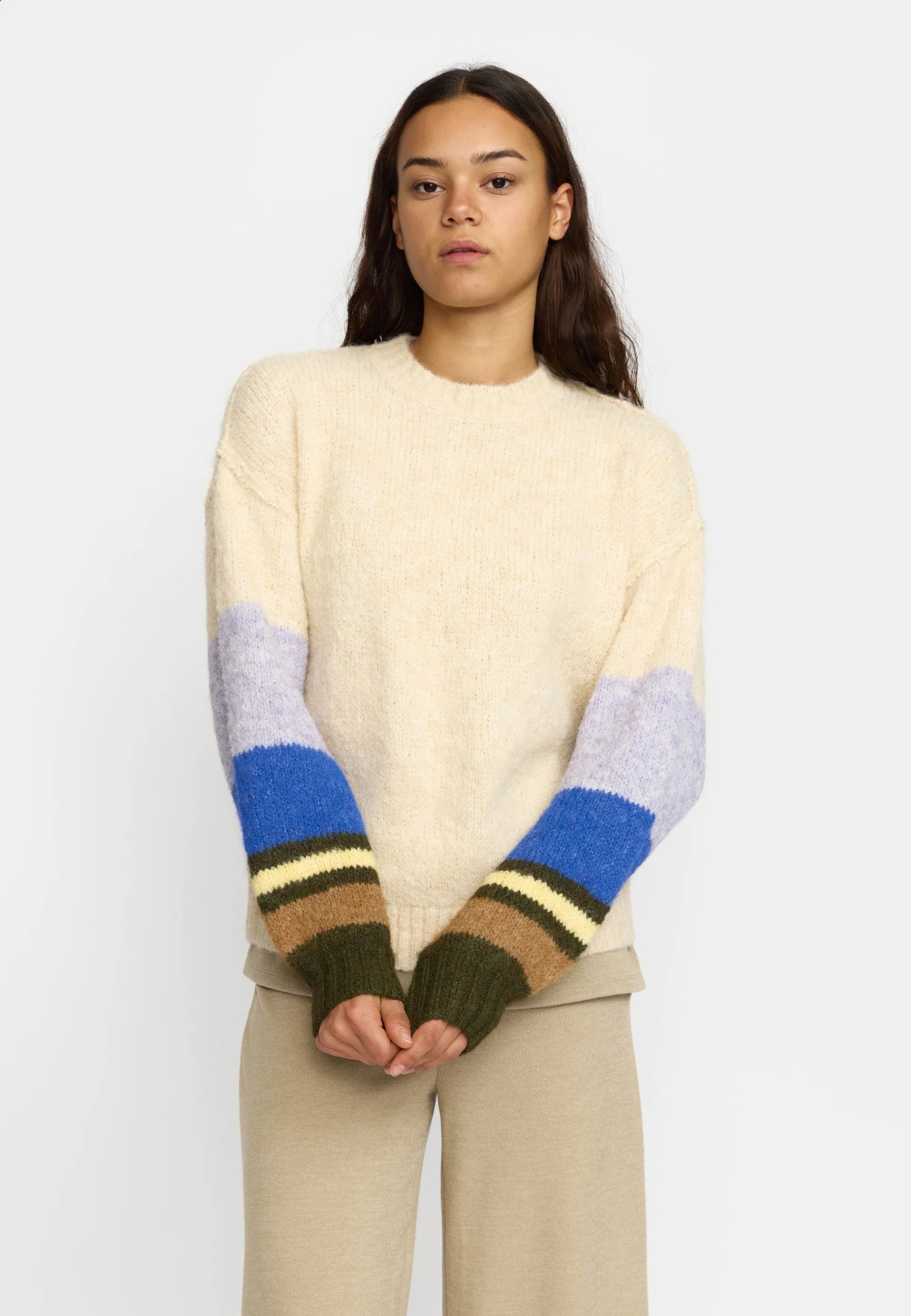 Striped Mohair Sweater
