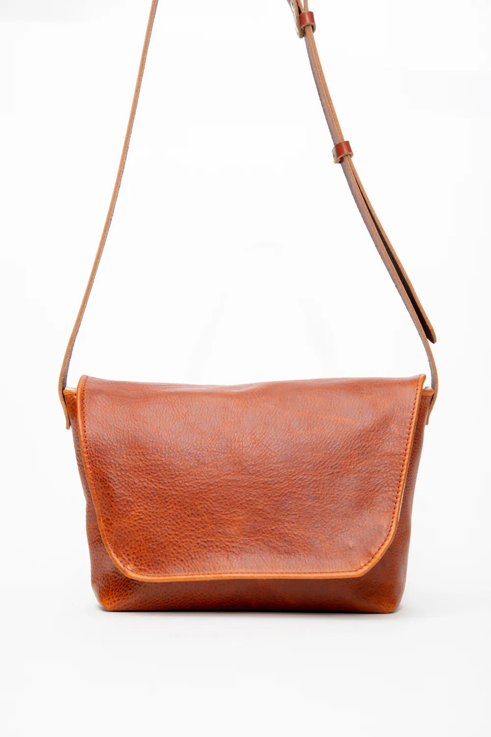 *Veinage - Leather satchel Biscuit