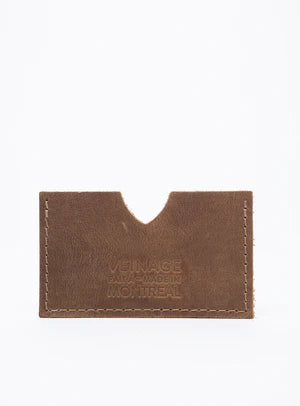 *Veinage - Leather minimalist cardholders Chabot - Frock Toronto