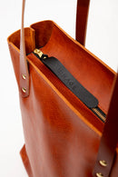 *Veinage - Leather minimalist tote bag Firenze - Frock Toronto