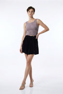 *House Of Dwir - Velvet Shorts - Frock Toronto
